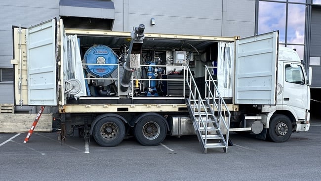 PG CleanWater Solutions have two mobile test-labs for full scale pilot testing of your unique sludge.